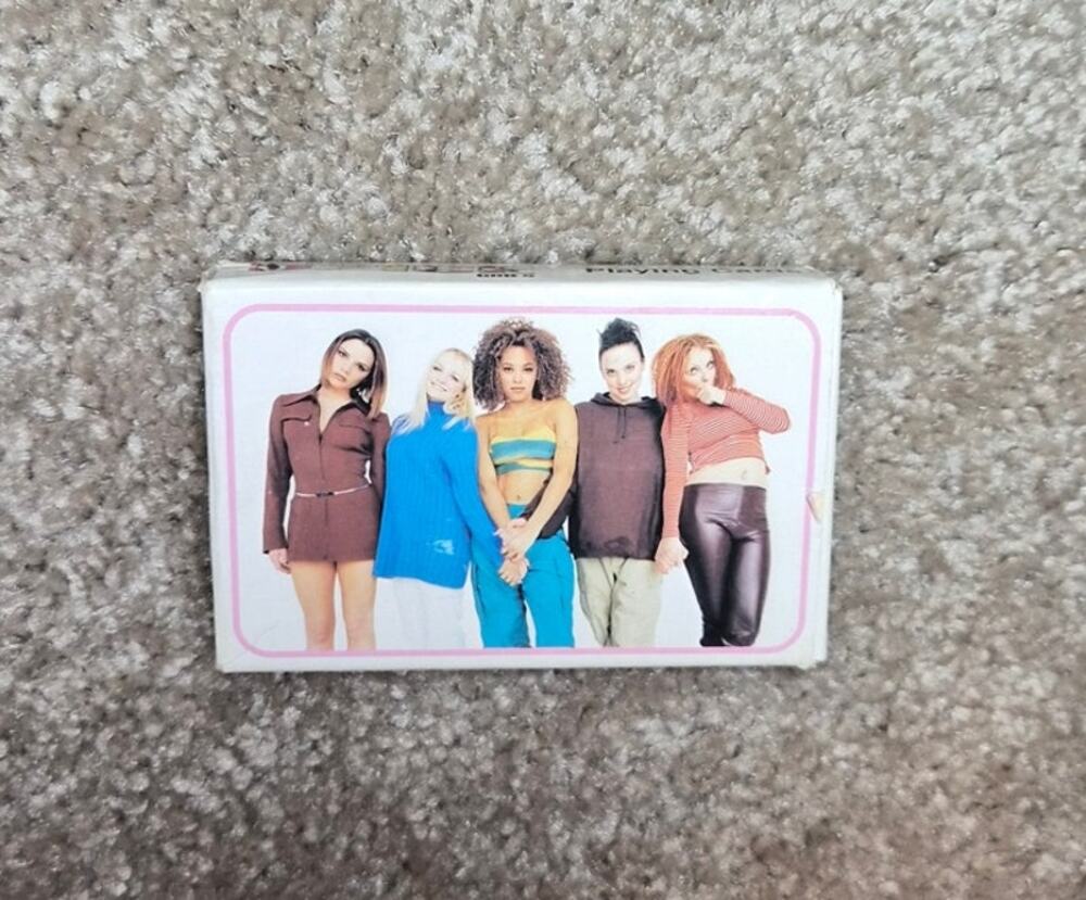 Vintage 1990s Spice Girls Playing Cards
